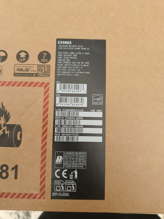 ASUS Vivobook S14 S5406SA nou, sigilat, garantie