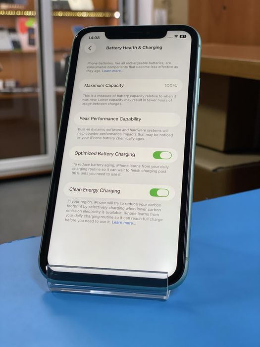 Apple iPhone 11 100%, 64GB, Garantie 12 Luni