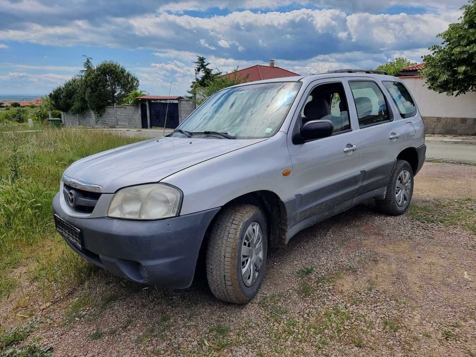 Mazda Tribute 2.0 16V/Газ/Релси /Лети джанти На части