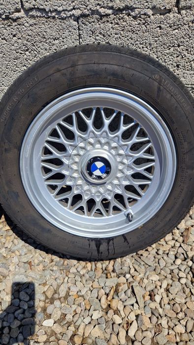 BMW E34 525 джанти със летни гуми 185/65/15 7J×15 5×120  ET20 DOT 0919