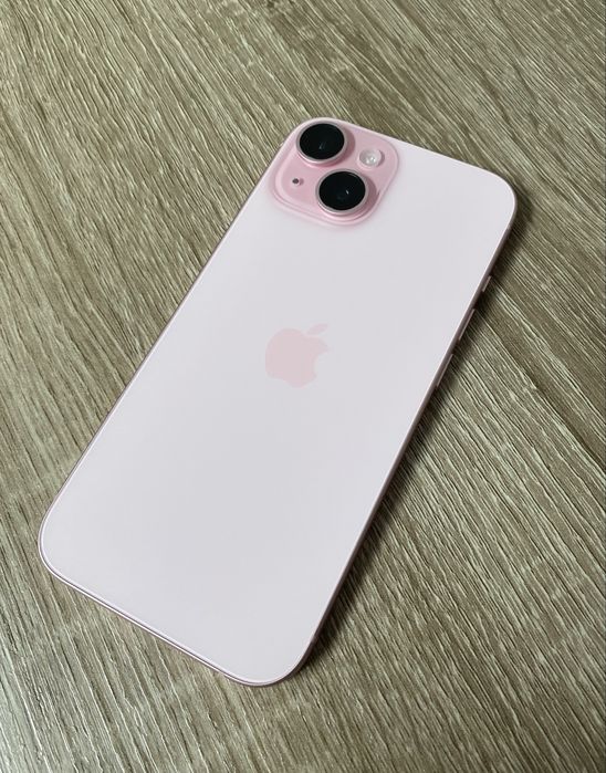 Telefon APPLE iPhone 15 NOU, 128 GB, Pink