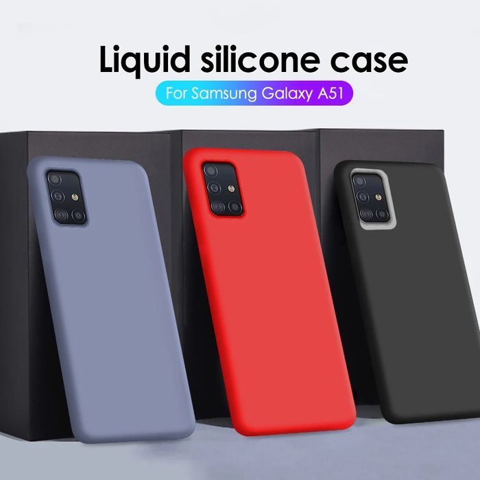 Матов Силиконов Кейс за Samsung Galaxy A51 Супер Защита А51 А71 А80
