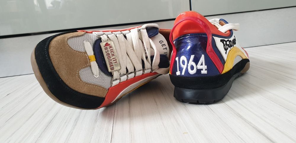 DSQUARED2 Leather Made in Italy Womens Size 37/24см ОРИГИНАЛ!