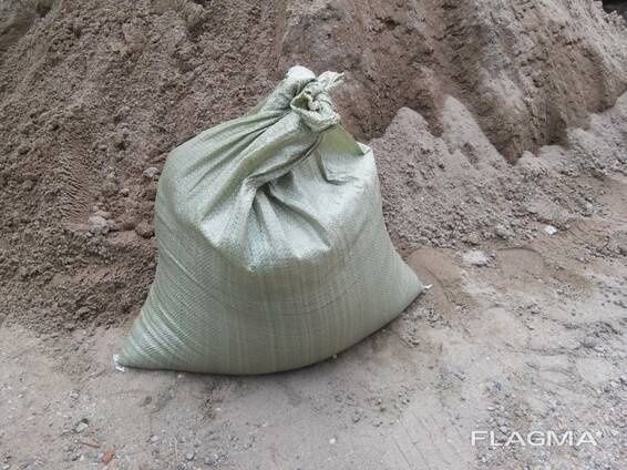 Щебень,песок в мешках