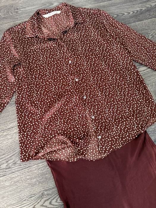 Женская двойка , рубашка+юбка