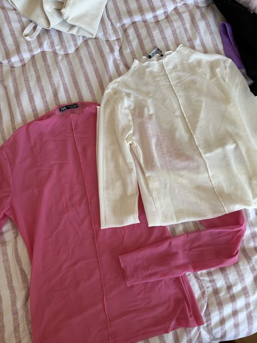 Два броя прозрачни блузи ZARA