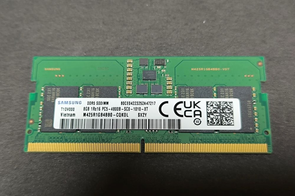 RAM памет Samsung 8GB DDR5 SODIMM 4800MHz