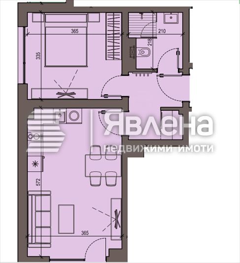 Продава се Двустаен апартамент в Бургас, Сарафово - 65 кв.м за 1349 €/кв.м - Снимка #3