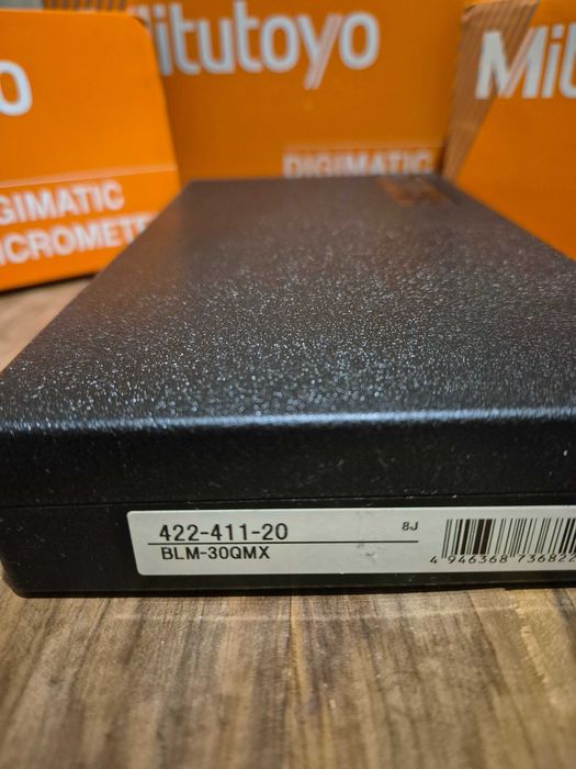 Микрометър Mitutoyo с плоски накрайници