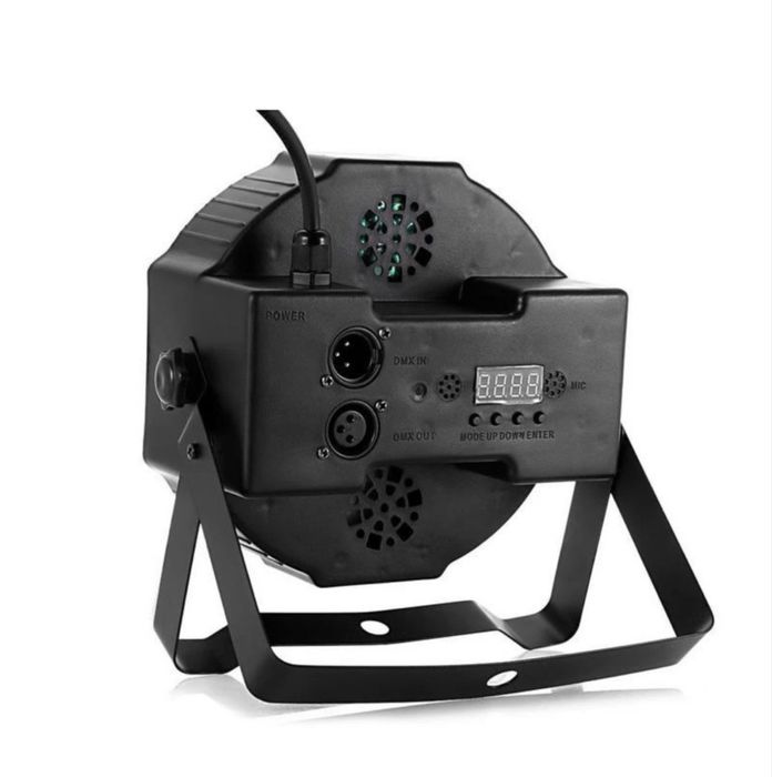 Proiector aparat PAR LED 18 led RGB x 1W efecte club joc lumini DMX