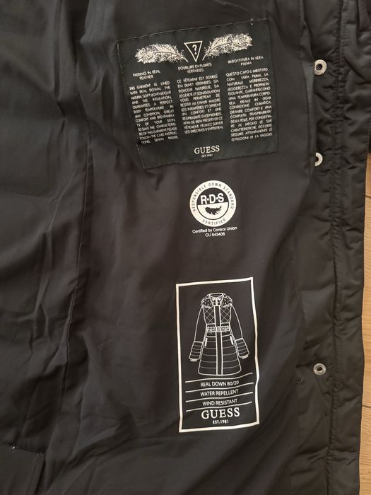 Зимно яке guess с гъши пух xs