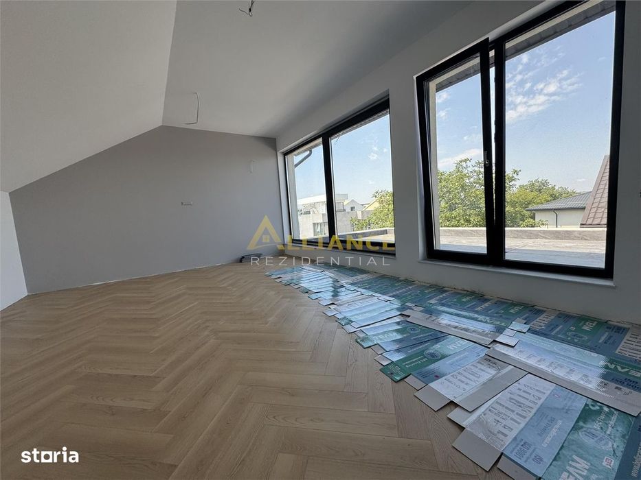 Vila tip DUPLEX 5 camere- 4 bai, curte 250 MP