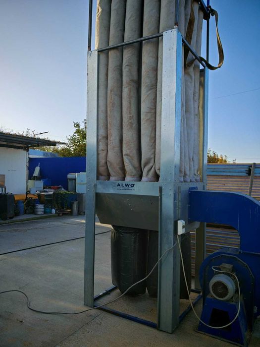 Filtru cu maneci - Exhaustor rumegus AEWO P40/2