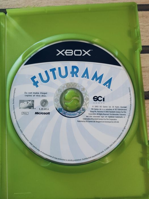 Joc Consola xBox Original Futurama Complete în Box