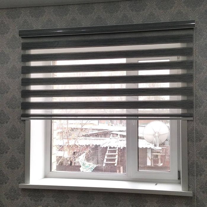 "Зебра" ролл-шторы День-ночь.