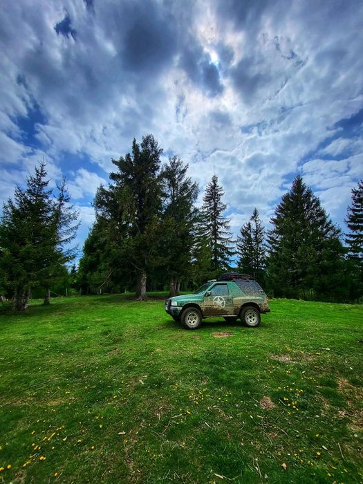 Opel Frontera 2.0, modificată, pregătită de munte