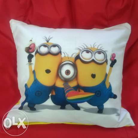 Детские подушки с фото ребенка или любимыми мульт-героями