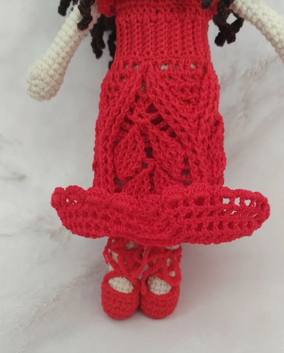 Вязаная кукла 7500 тг