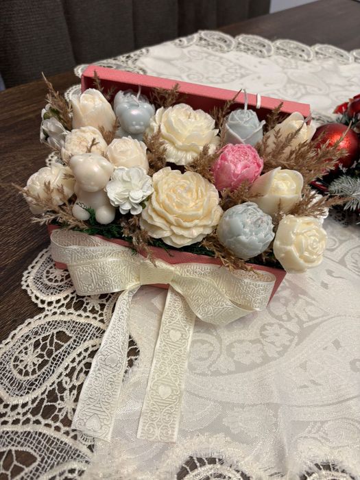 Lumânări din ceară de soia