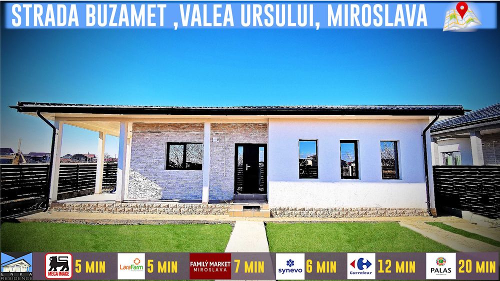 CASA Mediteraneana /4cam/Asfalt /Incalzire pardoseala/Canalizare