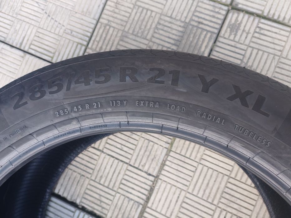 285 45 21,4buc vara Continental SportContact6,2022