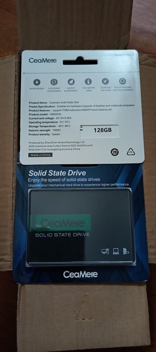 Ссд продаётся 128 Гб новый