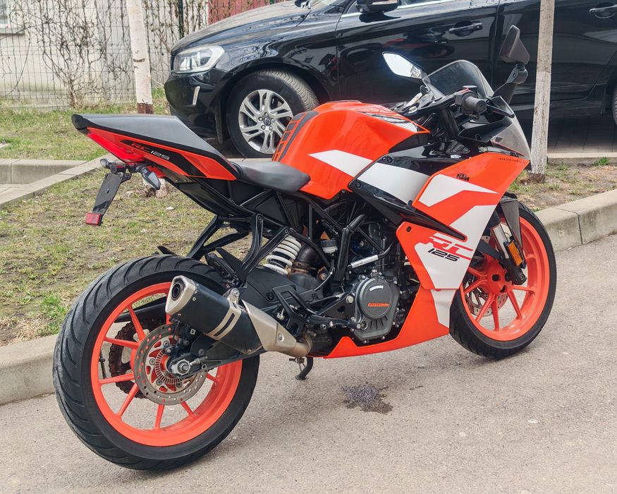 KTM RC 125 ABS an 2018