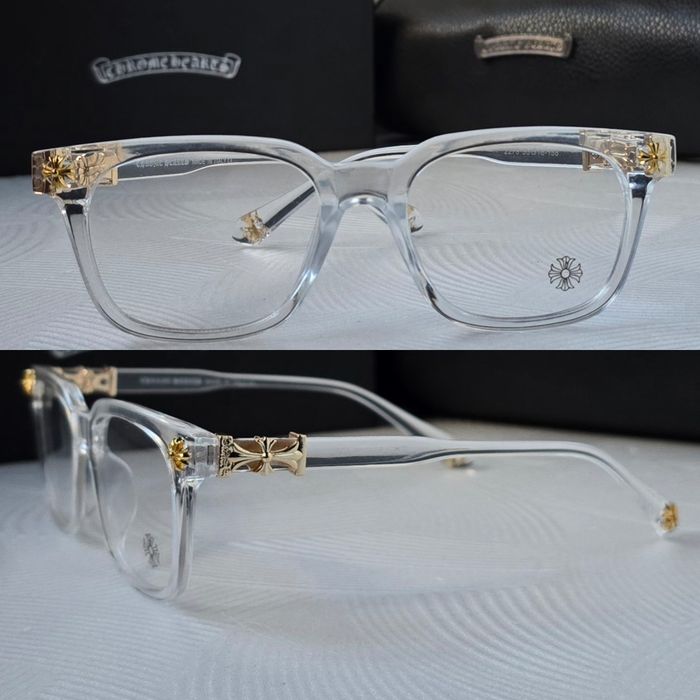Очила за компютър Диоптрични рамки прозрачни слънчеви chrome hearts