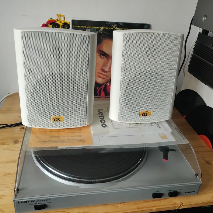 Pick up Lenco L-386& ISB / boxe active DS pro ds-w240