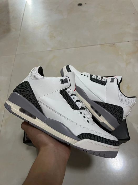 Air Jordan 3 Retro Cement Grey