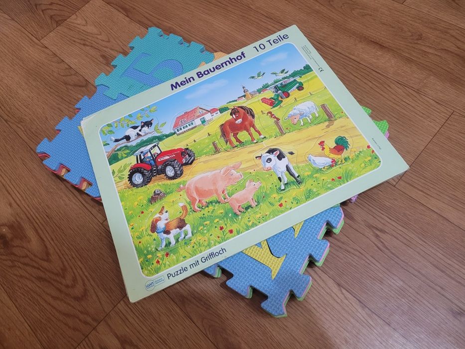 Коврик-Пазл Алфавит