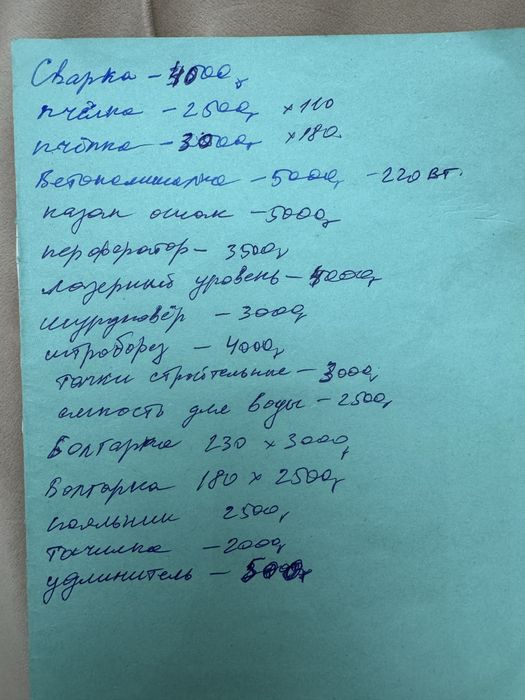 Сварка в аренду и прочие