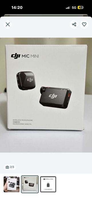Dji Mic Mini беспроводной пятничный микрофон. Есть доставка