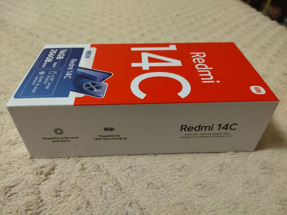 Нов Redmi 14с/ 16 GB RAM/256 GB