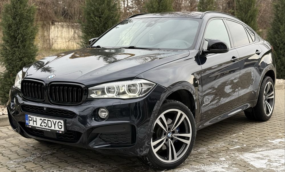 BMW X6 M-Pack F16 2017 Harman Camere 360 Laser 3.0 313 CP Euro 6
