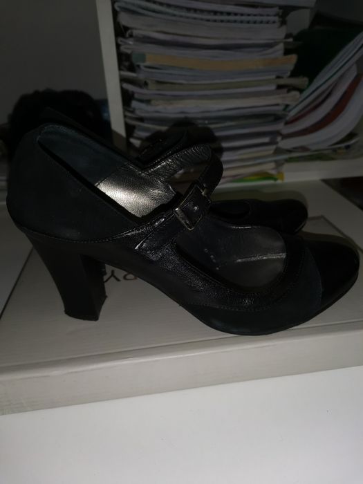 Pantofi din piele naturala mar 36