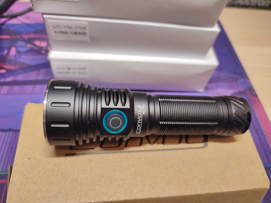 Convoy M21H с Cree XHP70.3 HI R70 5000K, 4000+ лумена, 8A buck