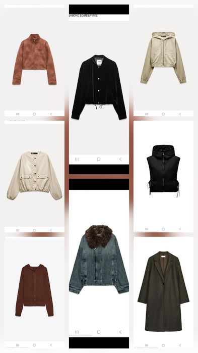 Връхни дрехи Zara / Зара