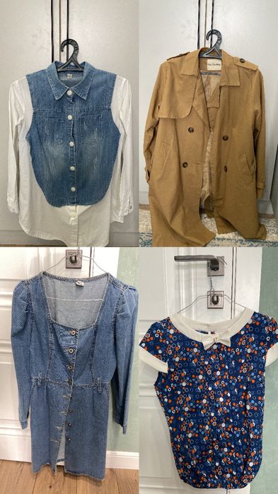 Рубашки ,тренч ,блузки