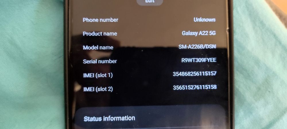 Samsung Galaxy  A22 5G