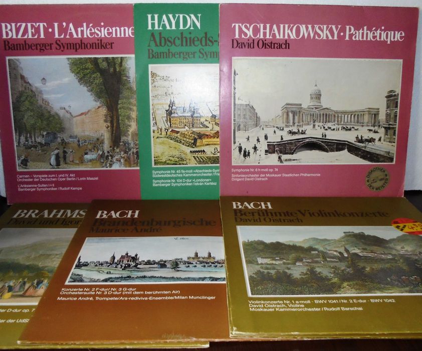 Vand viniluri muzica clasica-seria DISKOTHEK DER MEISTER