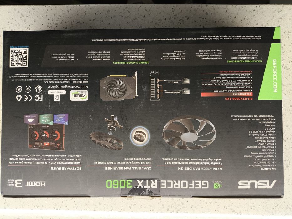 Nvidia RTX 3060 12gb, 192 bit