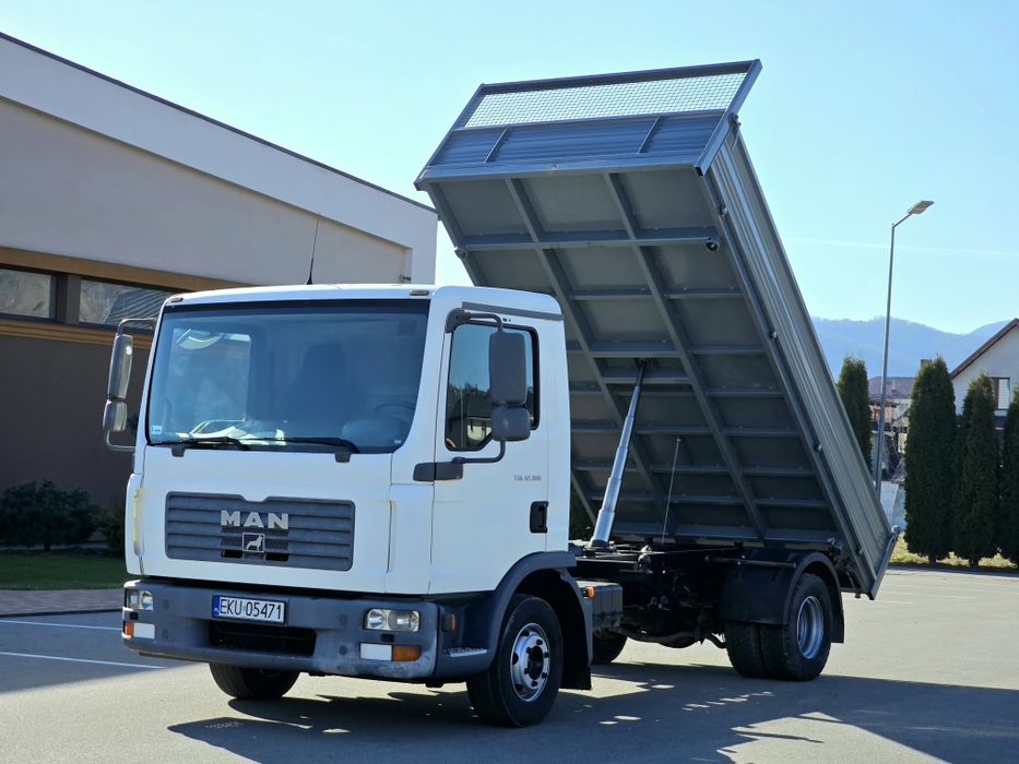 MAN TGL 12.180  Basculabil pe 3 parti basculanta