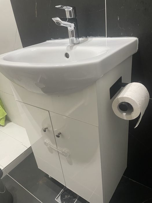 Masca chiuveta+lavoar Fayans+baterie Grohe