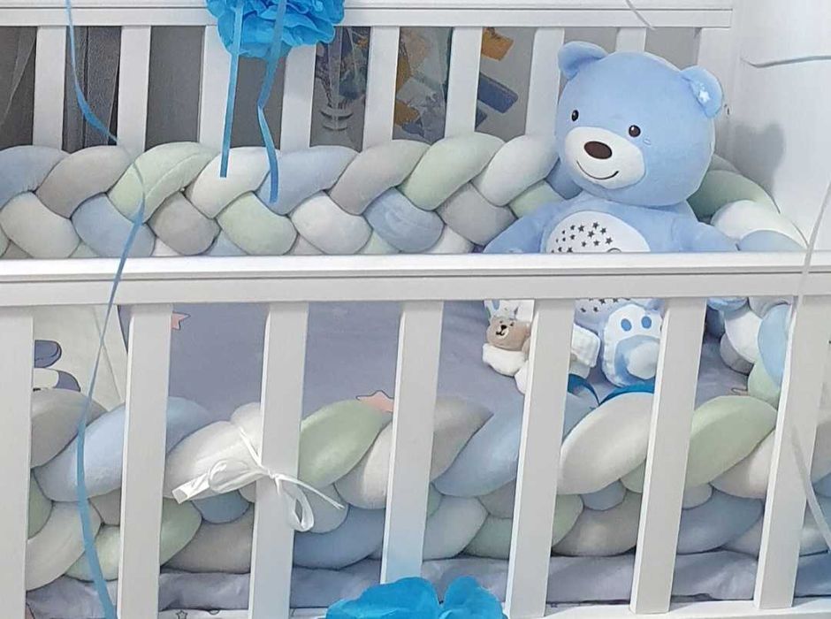 Protectie impletita pătuț