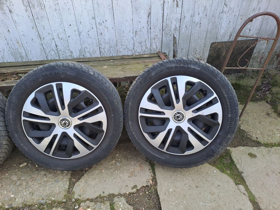Jante tabla 16 cu cauciucuri