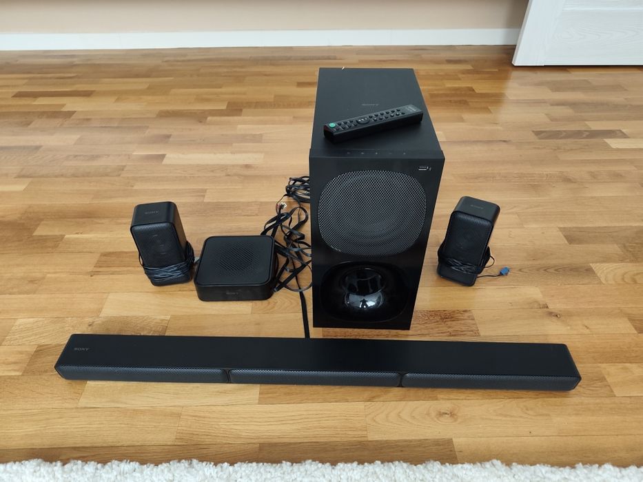 Soundbar SONY HT-S40R, 5.1, 600W, Bluetooth, Dolby Audio, Negru