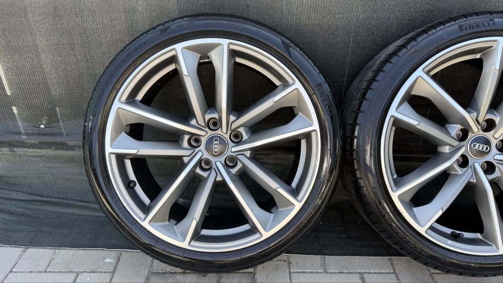 Jante originale Audi A5 S5, Audi Sport 19” cu anvelope Pirelli P Zero Run Flat