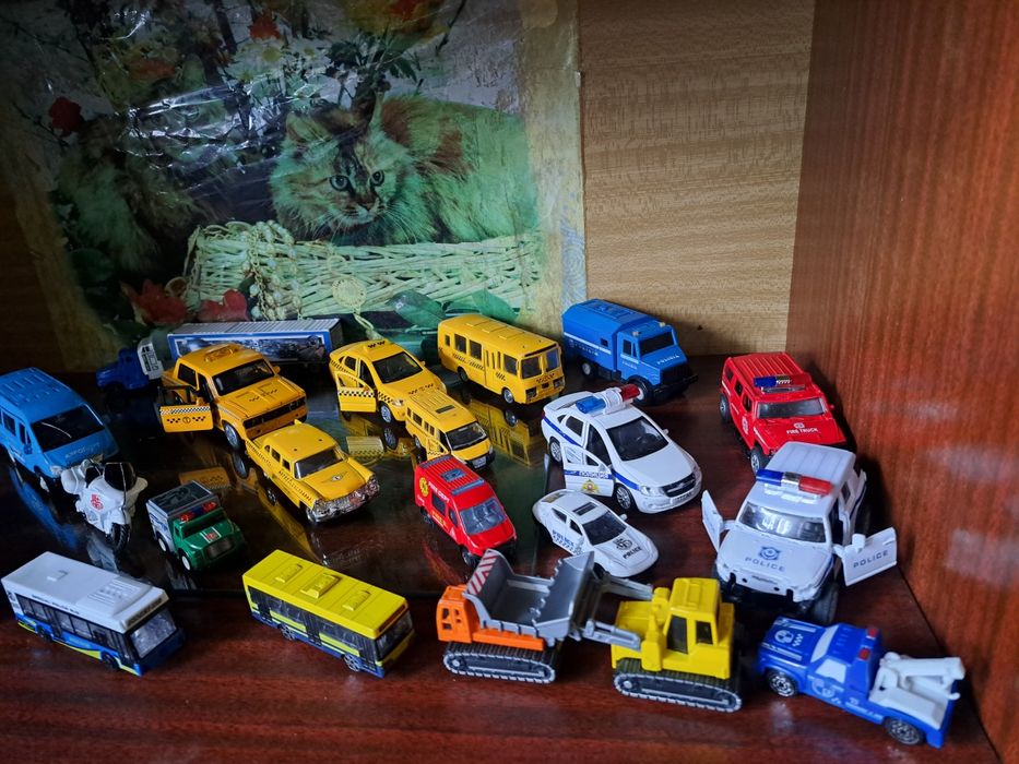 Колекция  машинок .