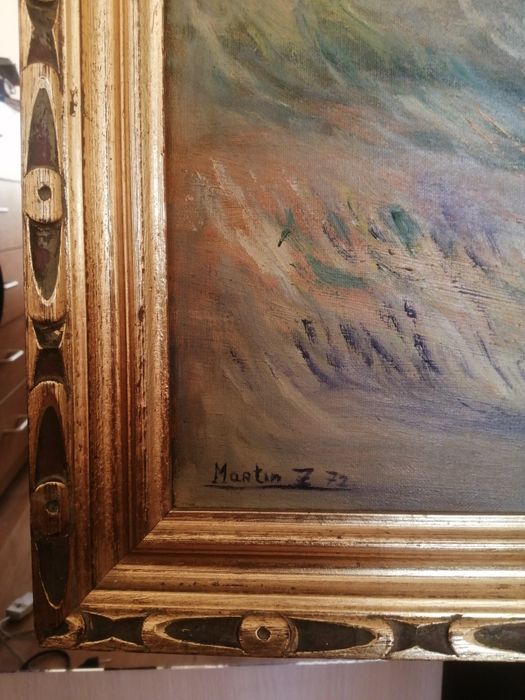 ,, Финка,, Испанско имение, маслена на платно